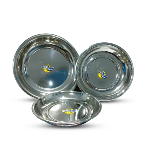 طقم عدليه استانلس 3 ق - توب (1.2 مللى )