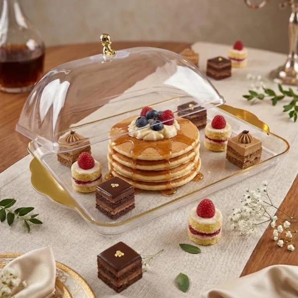 حافظة حلويات اكليريك جامبو - sarty